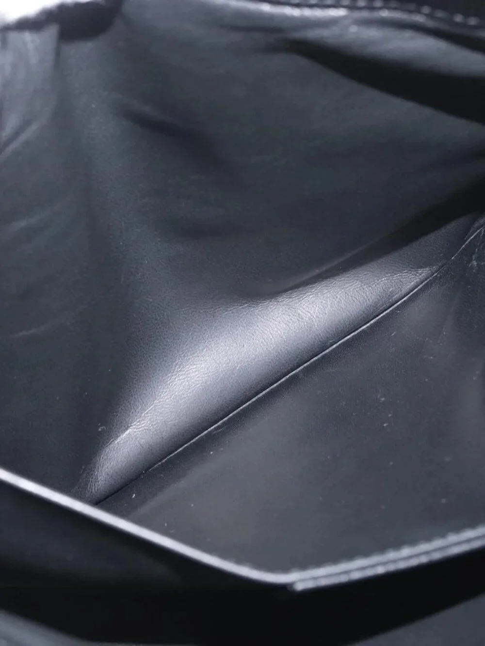 BALENCIAGA Clutch Bag knitted Fabrics Black Silver - Picture 12 of 16